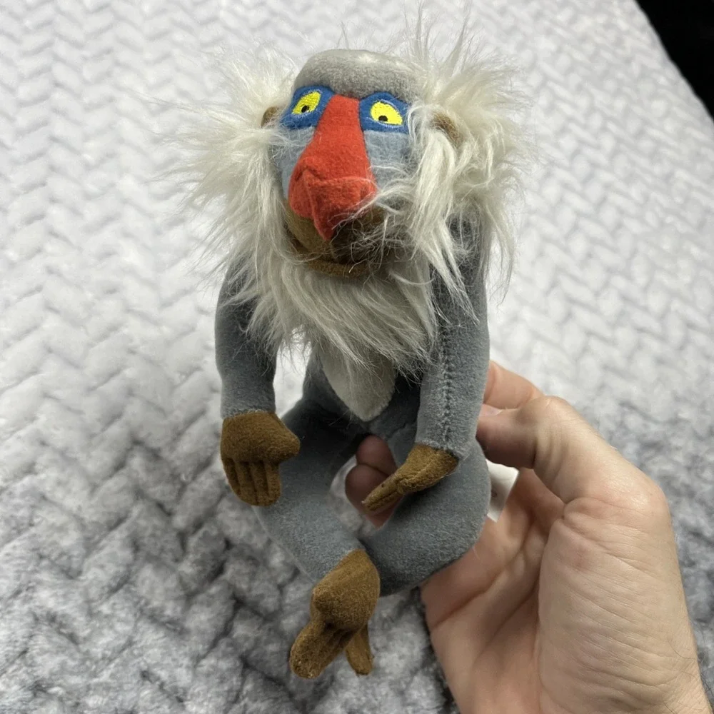 Disney Lion King 4 Plushies Collectible Toy Stuffies Simba x2/Rafiki/Mufasa 5.5" - Picture 6 of 14